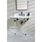 Fauceture 36X22 Marble Vanity Top W/ Acrylic Feet Combo, Marble/Bronze KVPB36MA5 - alternate 3